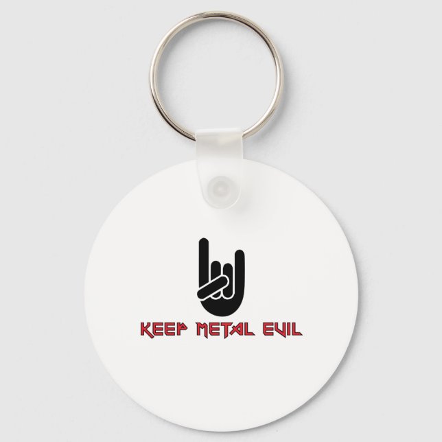 Keep Metal Keychain (Front)