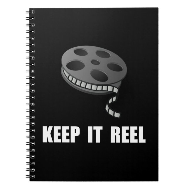 Keep Movie Reel Notebook (Front)