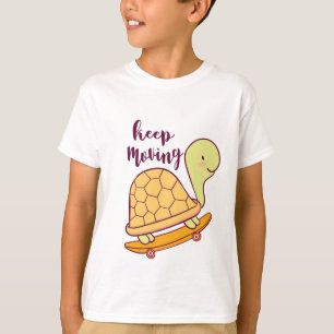 Keep Moving Funny Cute Kids T-Shirt
