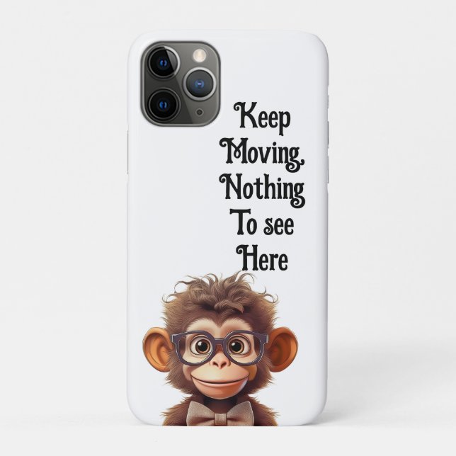 Keep moving, nothing to see here  Case-Mate iPhone case (Back)