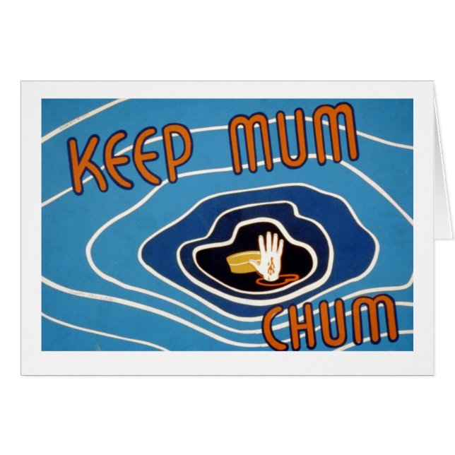 Keep Mum Chum (Front Horizontal)