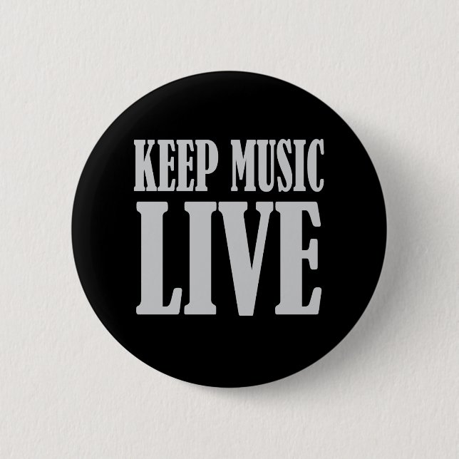 Keep Music Live Button (Front)