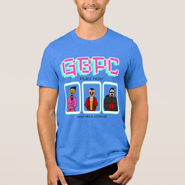 Keep NEPA Weird Tri-Blend Shirt (Front)