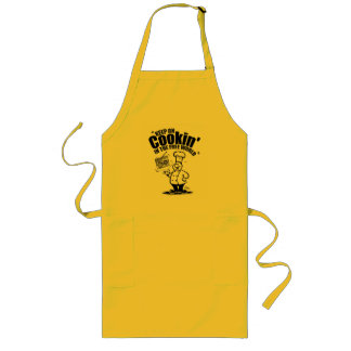 Keep on cookin' in the free world long apron