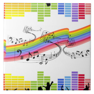 Keep on dancing tile