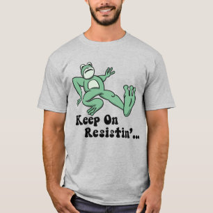 Keep on resisting with the Portland frog T-Shirt
