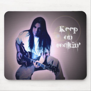 Keep on rockin' mouse pad