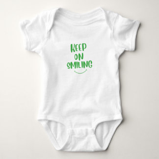 Keep On Smiling Baby Bodysuit