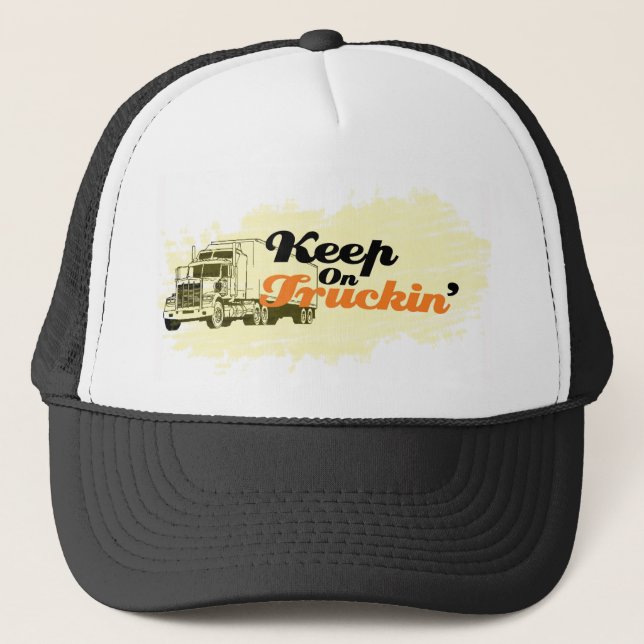 Keep On Truckin' hat (Front)