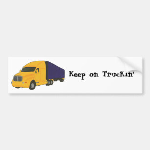 Keep on Truckin', truck on bumper stickers