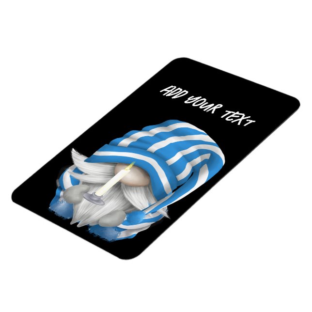 Keep or add your own - Size: 4" x 6" Magnet (Left Side)