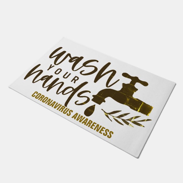 Keep or create your own -24" x 36" Door Mat (Angled)