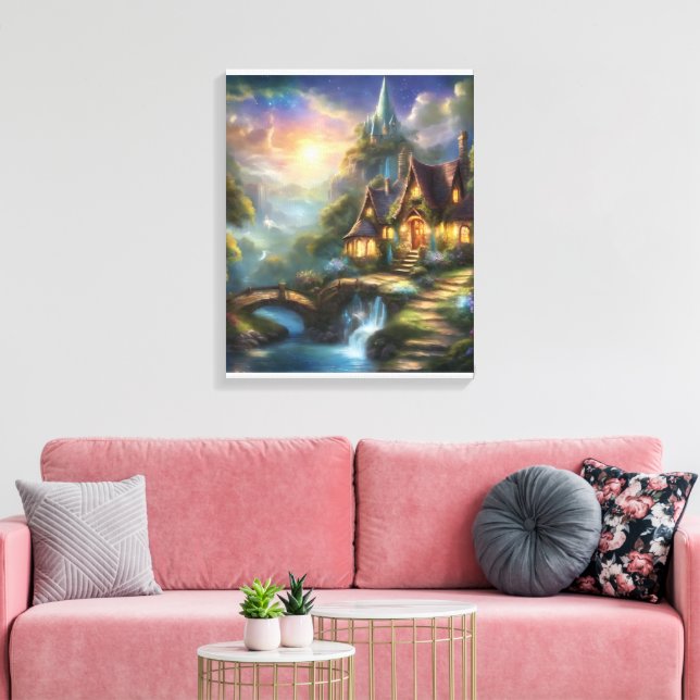 Keep or Create Your Own- Canvas (Gloss) Print (Insitu(LivingRoom))