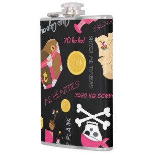 Keep or create your own Flask, 6 oz. Hip Flask