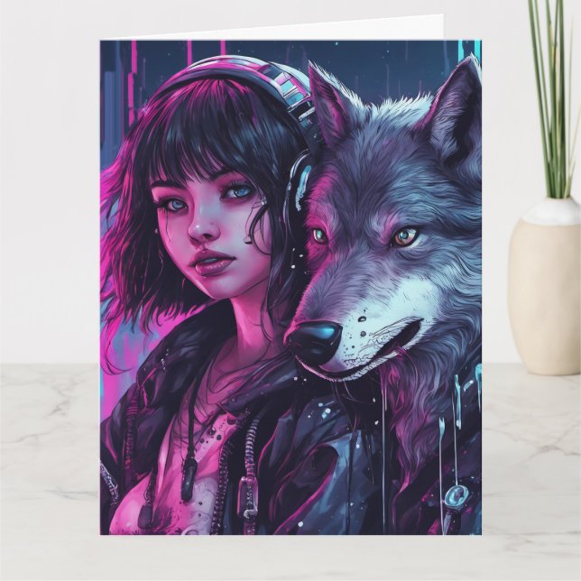 Keep or create your own-Folded Greeting Card (Front)