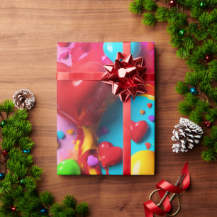 Keep or Create your own Glossy Wrapping Paper