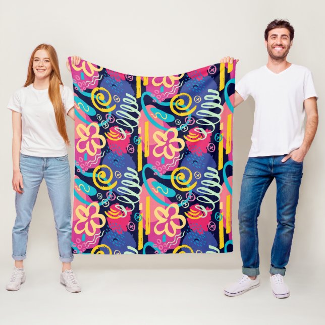 Keep or Create your own Glossy Wrapping Paper Flee Fleece Blanket (In Situ)