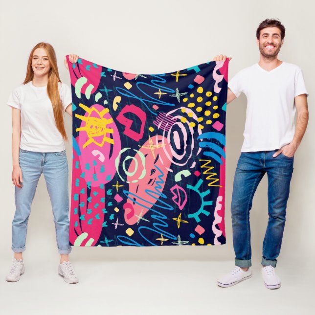 Keep or Create your own Glossy Wrapping Paper Flee Fleece Blanket (In Situ)