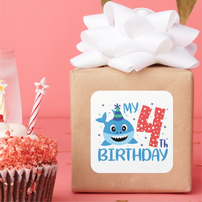 Keep or design your own - button square sticker (Party)