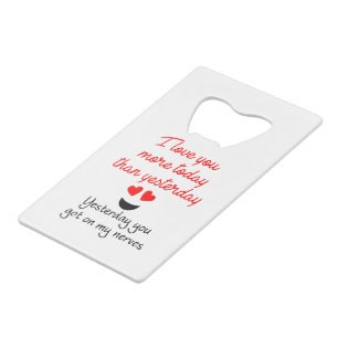 Keep or Design Your Own Credit Card Bottle Opener