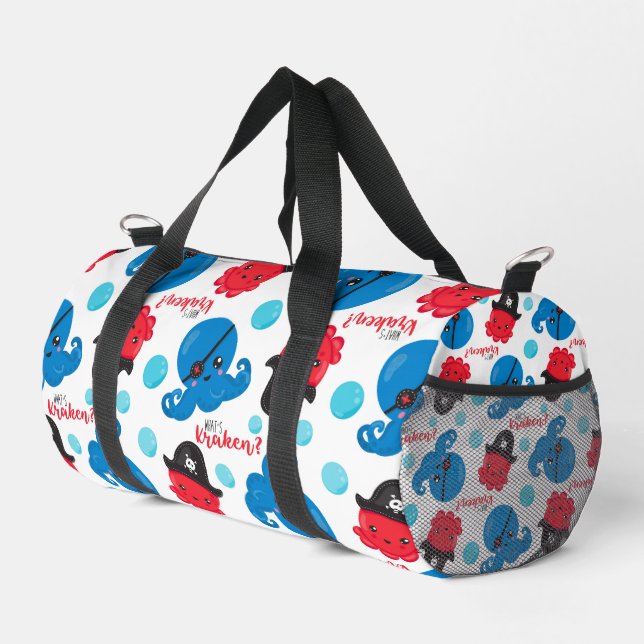 - Keep or design your own  duffle bag (Right Corner)