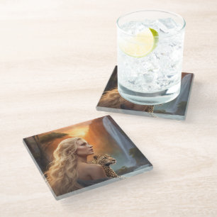 Keep or design your own  glass coaster