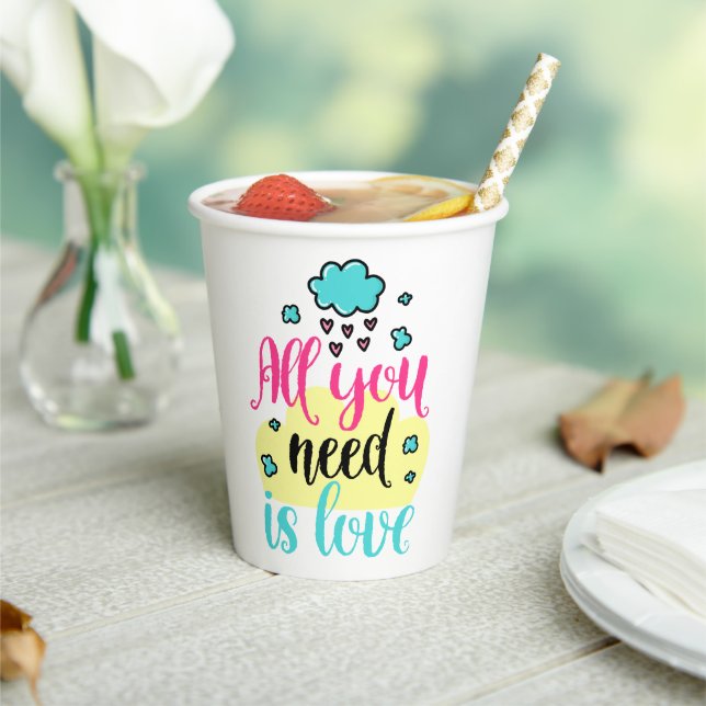 Keep or design your own :-) glass paper cups (Insitu)
