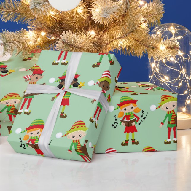 Keep or design Your Own - Matte  Wrapping Paper (Holidays)