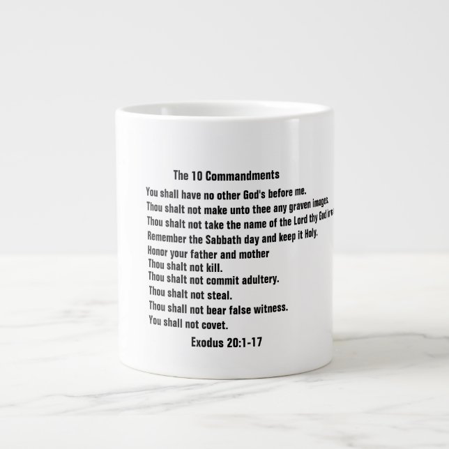 Keep or design your own -mug giant coffee mug (Front)