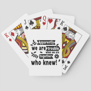 Keep or design your own playing cards