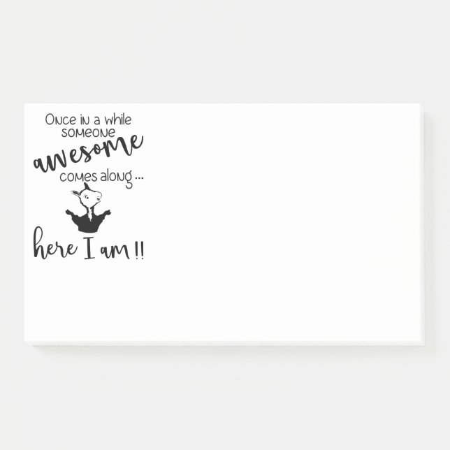 Keep or Design Your Own :-) Post-it Notes (Front)