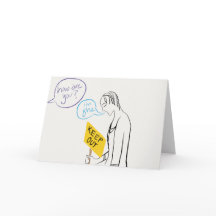 Keep Out Notecard