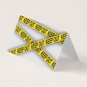 Keep out stay away do not cross police tape 3d