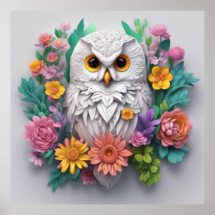 Keep Owl Design or design your own Poster