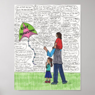 Keep Persisting (Dads) Poster