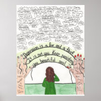 Keep Persisting (Depression) 18x24