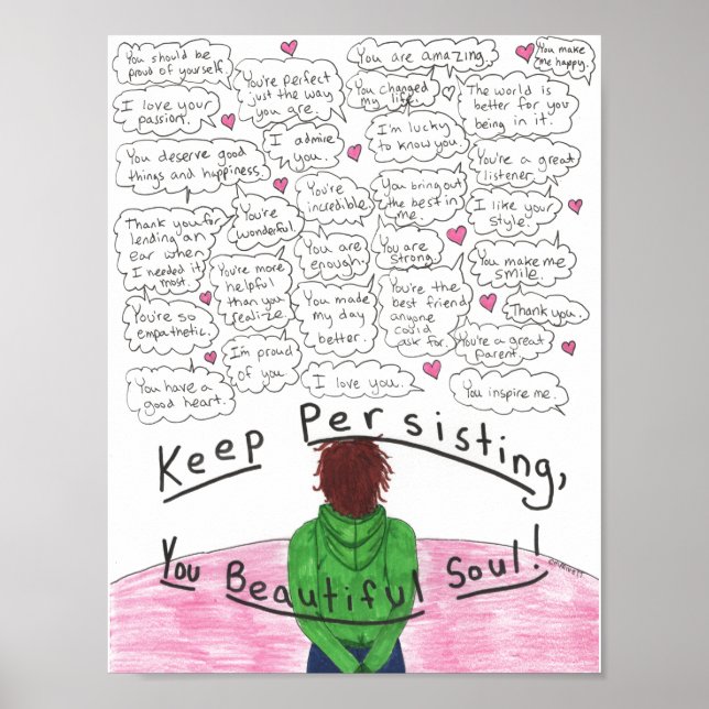 Keep Persisting Poster (Front)
