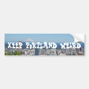 Keep Portland Weird Bumper Sticker