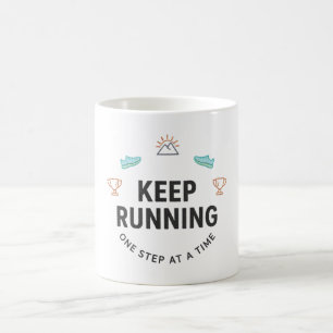 Keep Running Magic Mug