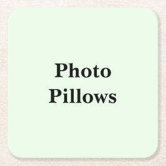 Keep Scrolling to See These Photo Pillows Square Paper Coaster