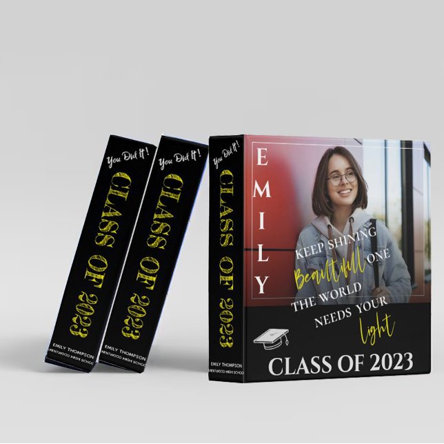 Keep Shining Class of 2026 Graduation Photo Binder (Creator Uploaded)