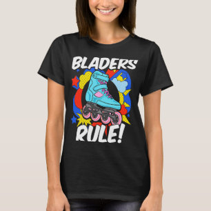 Keep Skating Inline Skate Blading for Women T-Shirt
