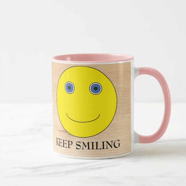 Keep Smiling Mug (Right)