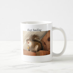 Keep Smiling Squirrel Mug