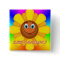 Keep Smiling Sunflower Button
