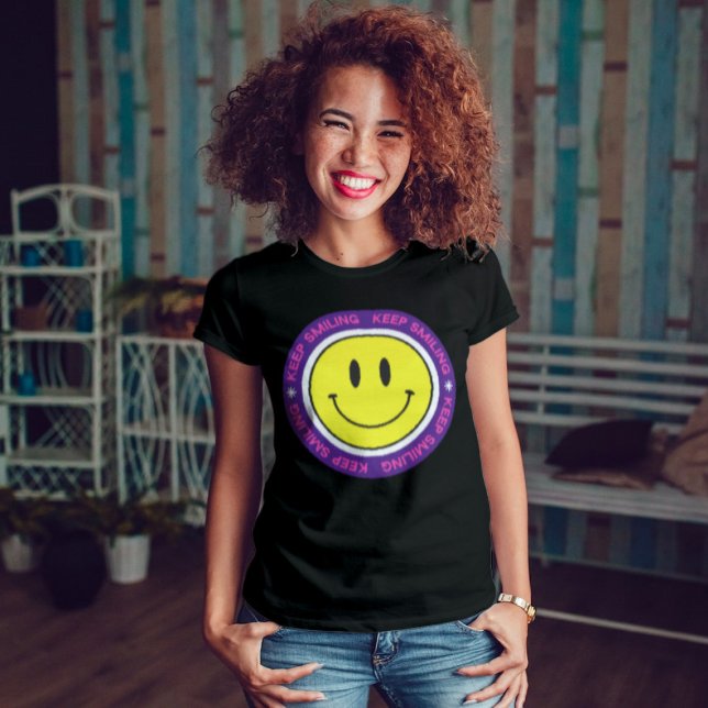 Keep Smiling T-Shirt (Creator Uploaded)
