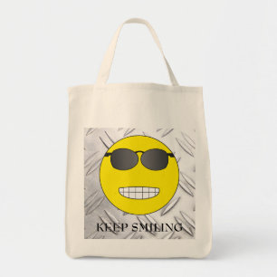 Keep Smiling Tote Bag
