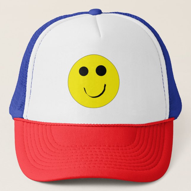 Keep Smiling  Trucker Hat (Front)