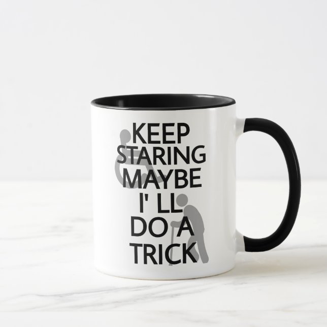 Keep Staring... Mug (Right)