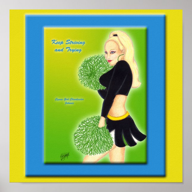 Keep Striving Poster (Front)